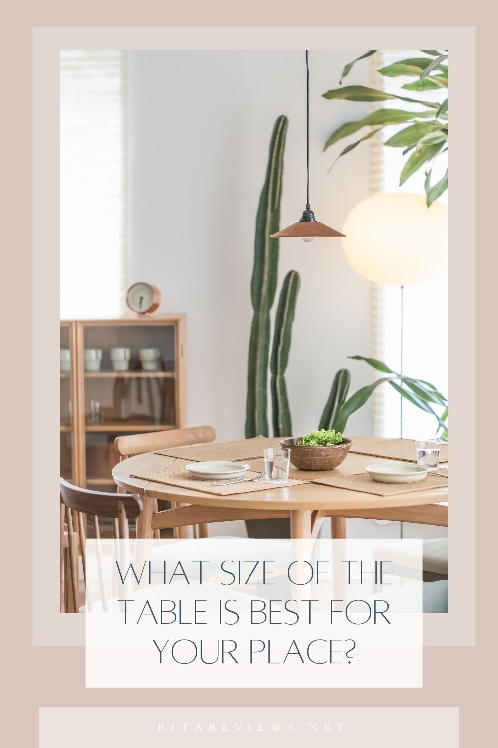What Size of the Table is Best for Your Place