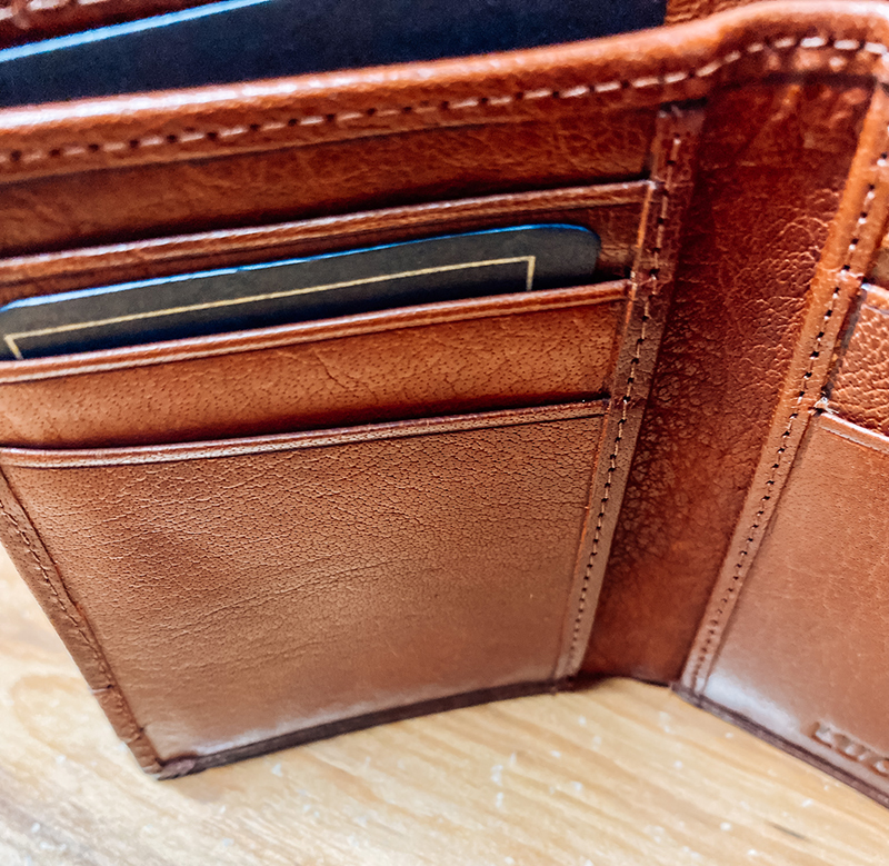 Lucleon Montreal Trifold Wallet Card Slots