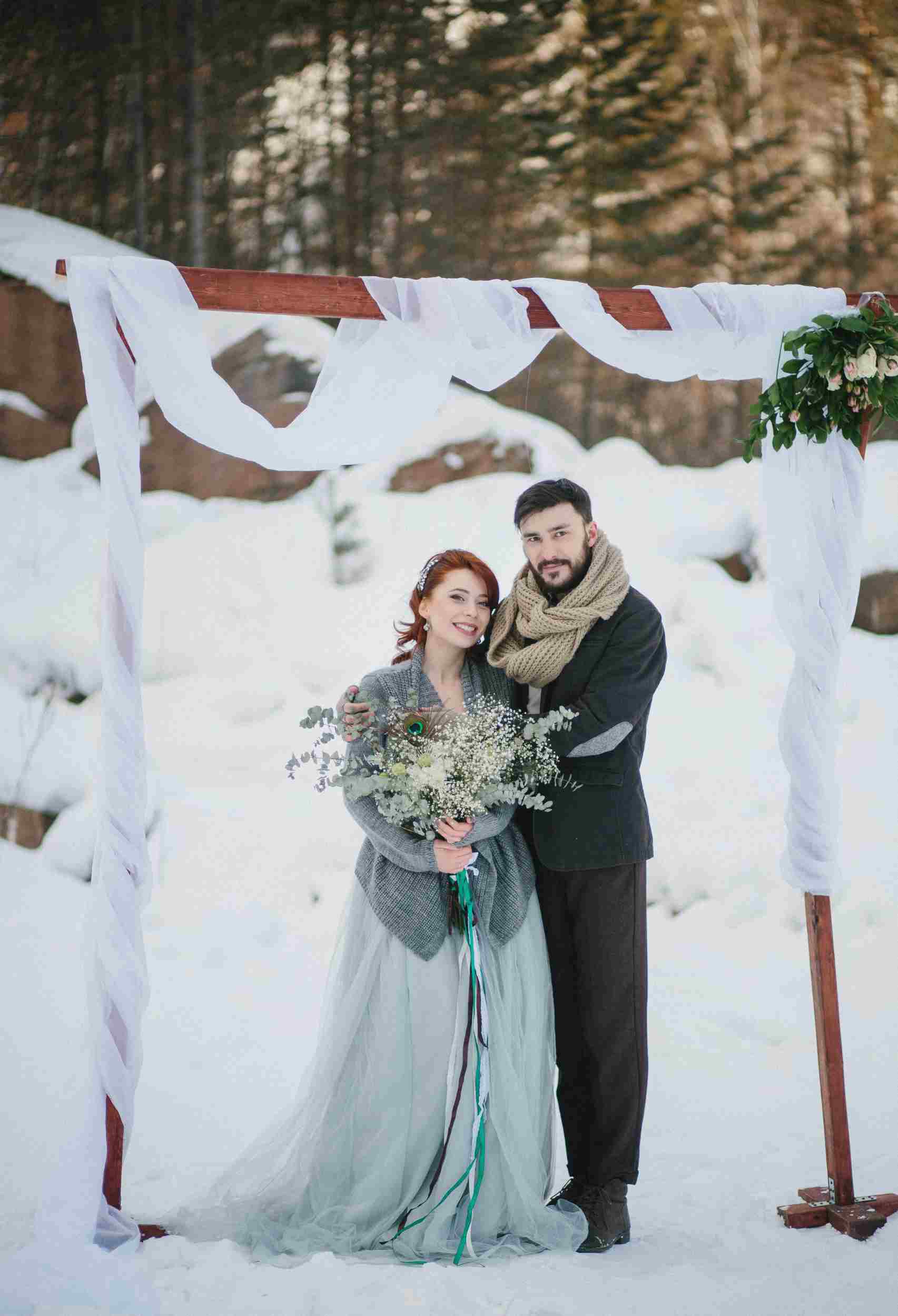 Cute Touches for a Magical Winter Wedding