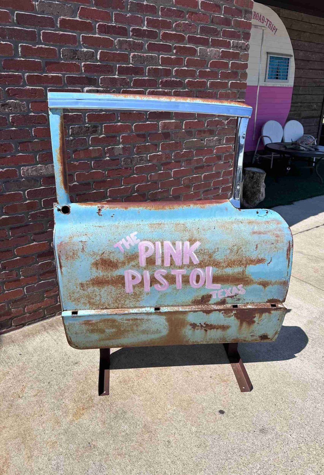 The Pink Pistol Door