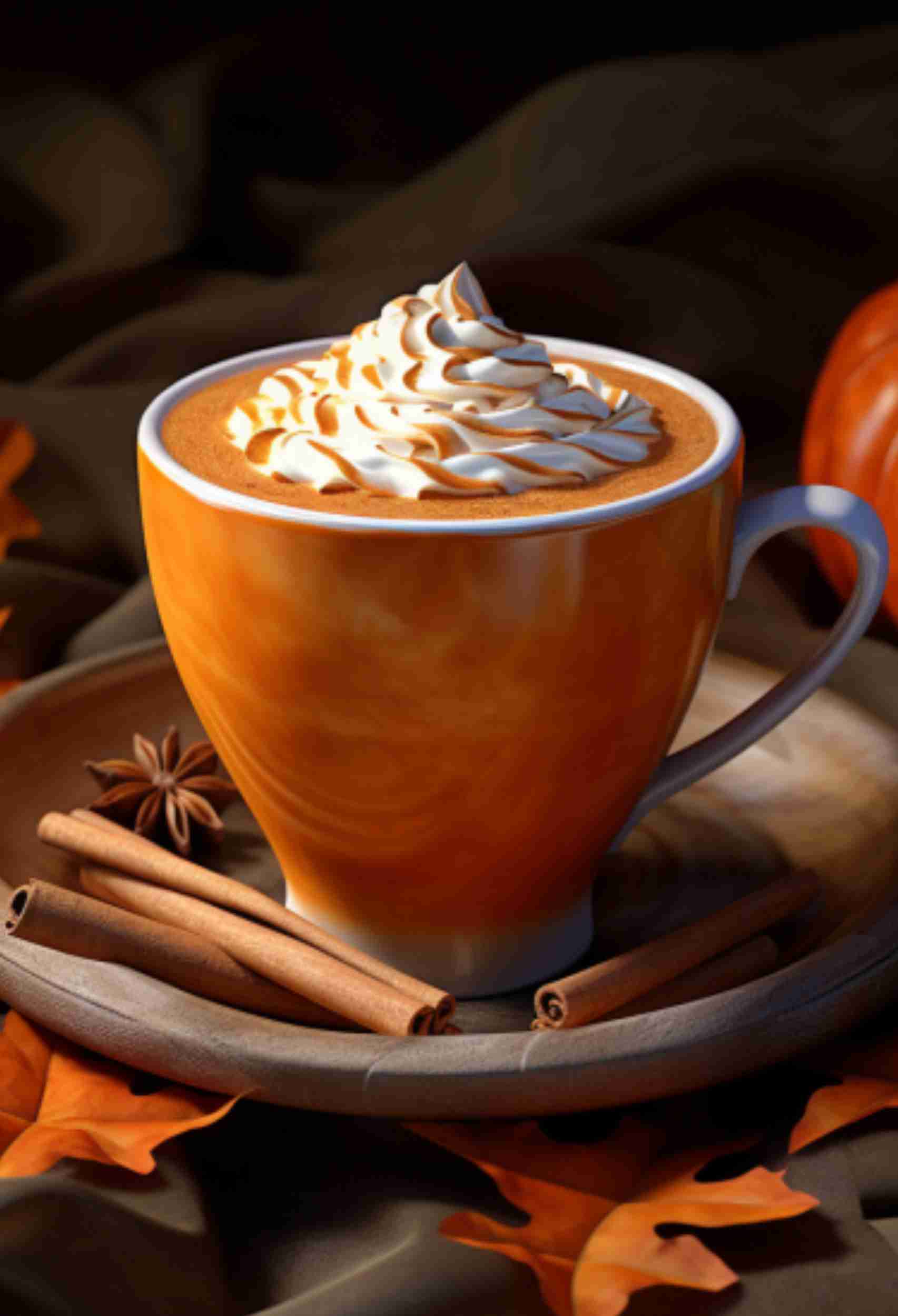 An Autumn Delight Pumpkin Spiced Latte