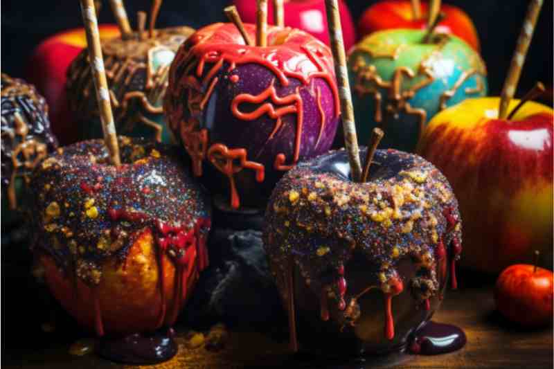 Halloween Candle Apples1