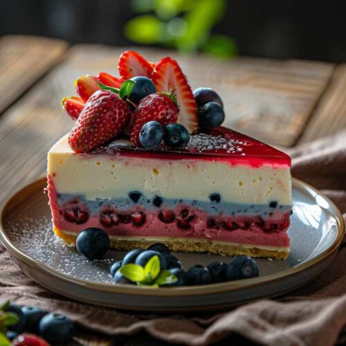 Red White Blue Cheesecake