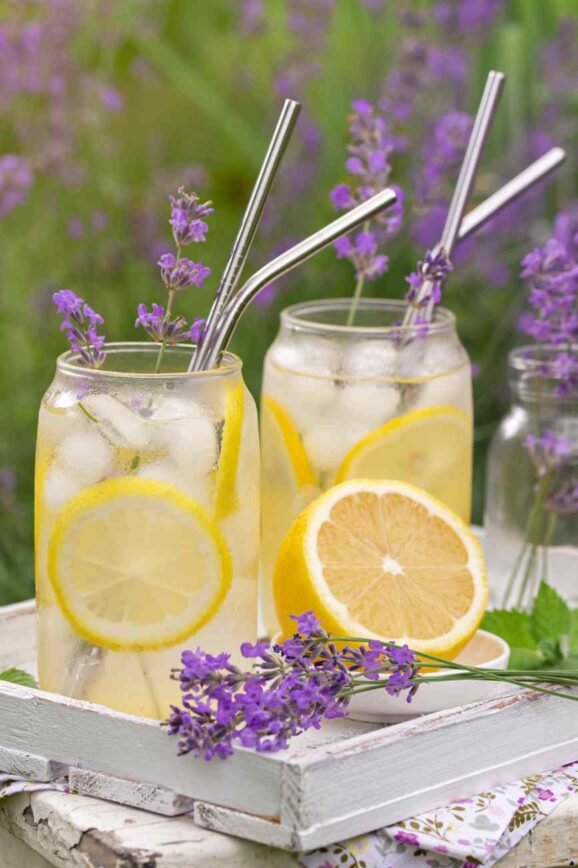 Honey Lavender Lemonade
