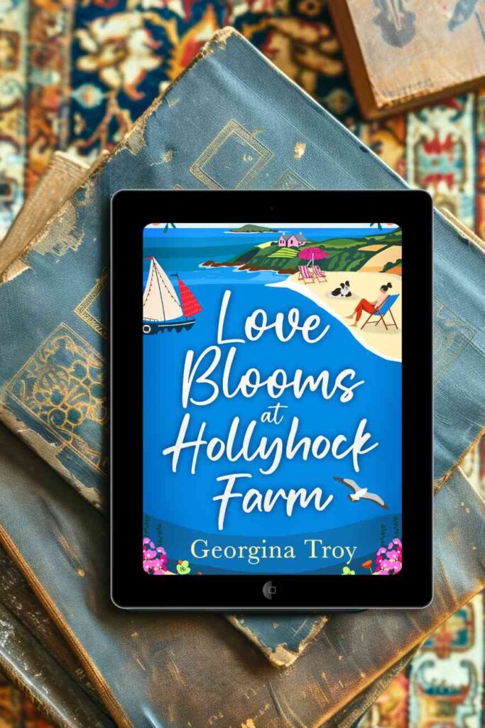 Love-Blooms-at-Hollyhock-Farm-by-Georgina-Troy-Book-Review-683x1024