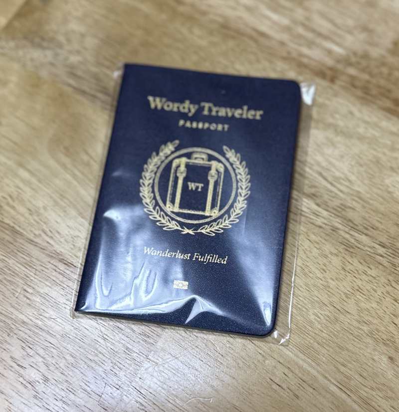 The Wordy Traveler Passport