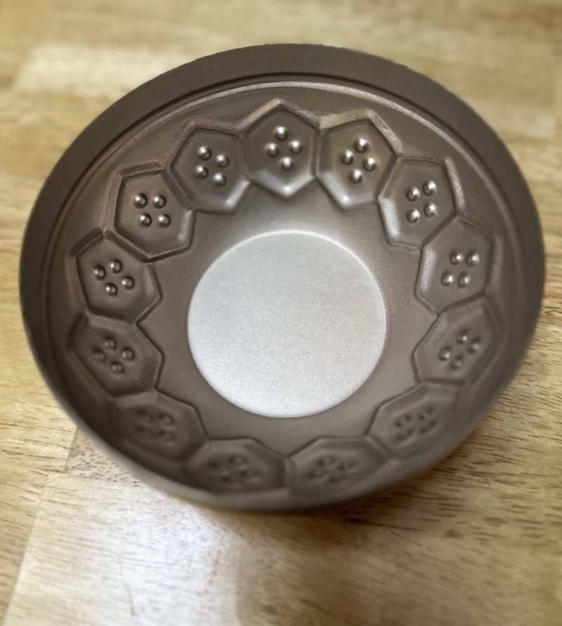 The Wordy Traveler bowls inside