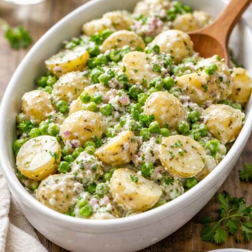 Creamy Spring Pea and Potato Salad
