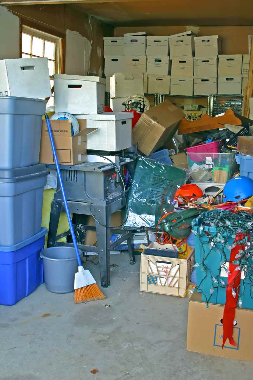 Moving garage items common challenges