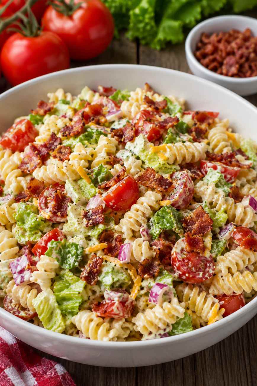 Summer BLT Pasta Salad