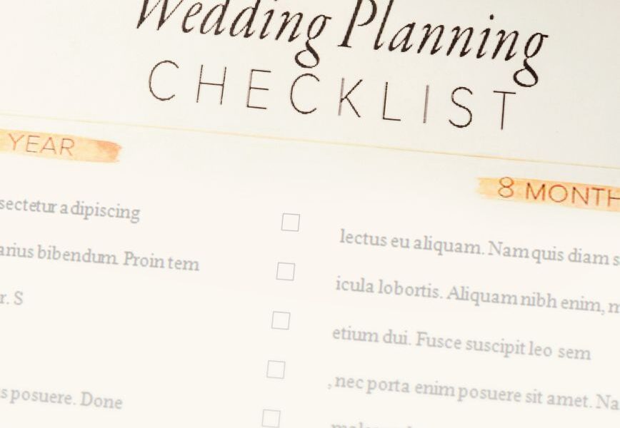 What I Wish I'd Added to Our Wedding Planning Checklist